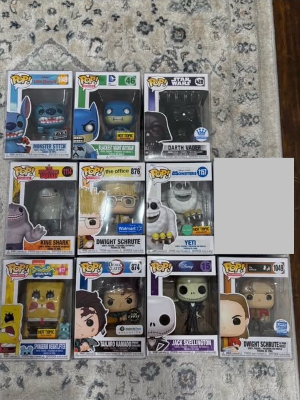 Funko POP! Vinyl Lot - Batman, Disney, Anime, etc.